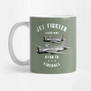 Ryan FR Fireball  Military Jet Fighter Plane WW2 Mug